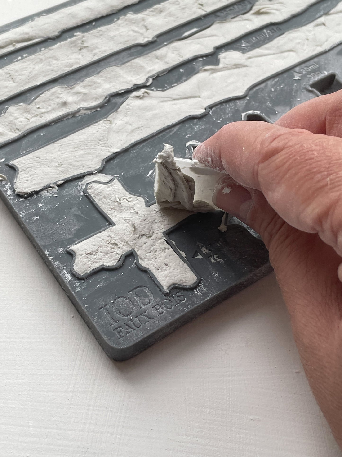 Faux Bois Mould by IOD - Iron Orchid Designs