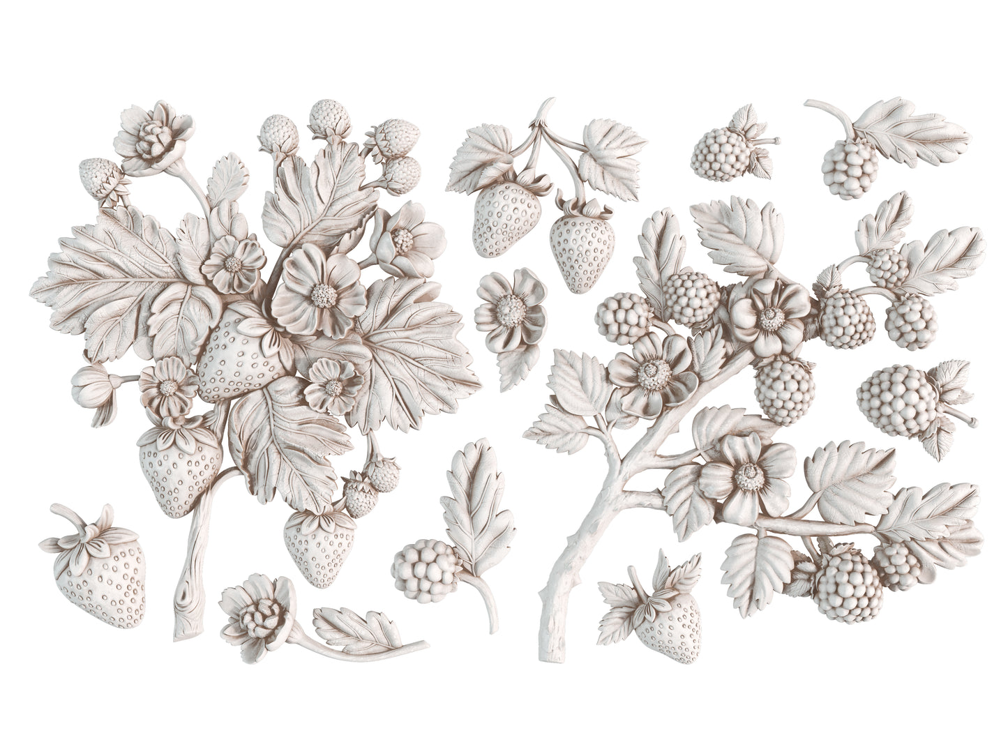 Wild Berries Mould by IOD - Iron Orchid Designs