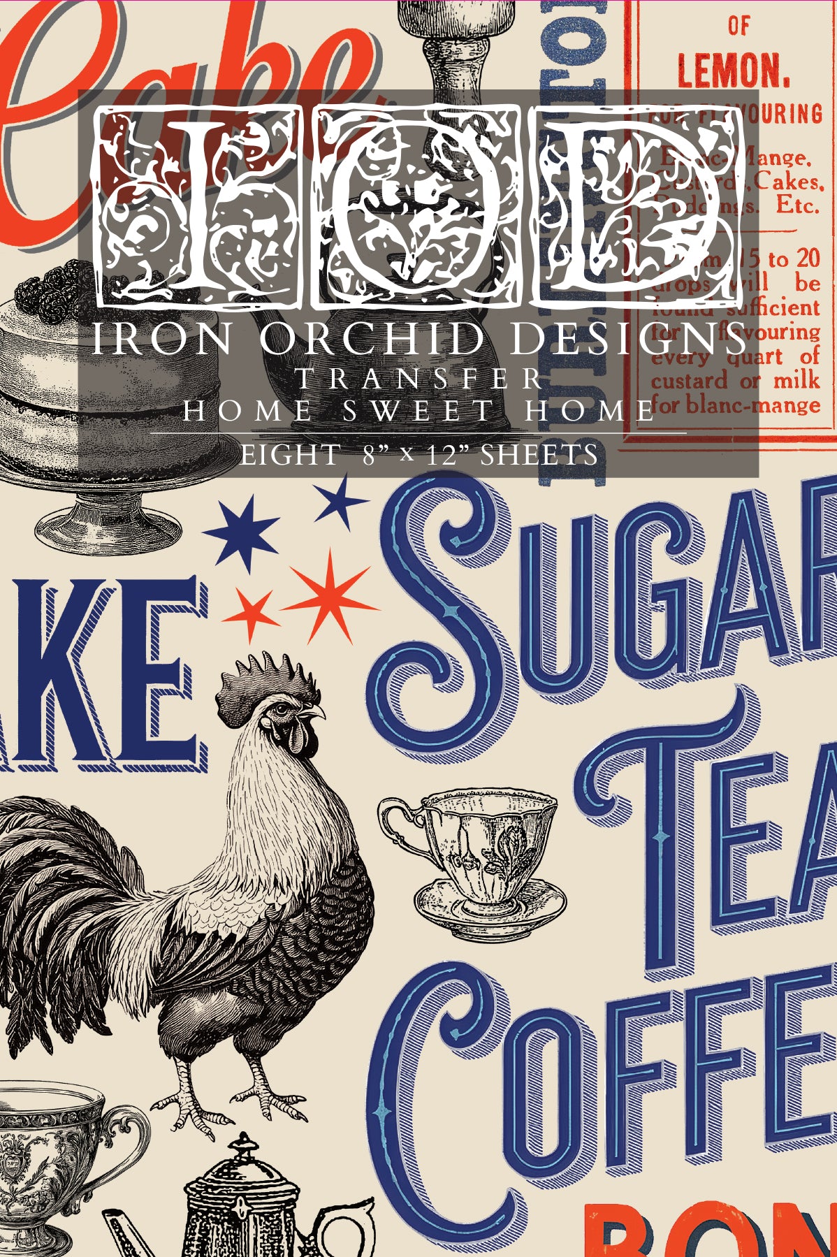 Home Sweet Home IOD Transfer - Iron Orchid Designs