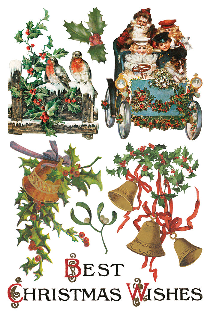 Christmas Joy IOD Transfer - Iron Orchid Designs