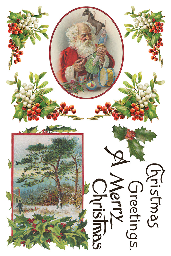 Christmas Joy IOD Transfer - Iron Orchid Designs