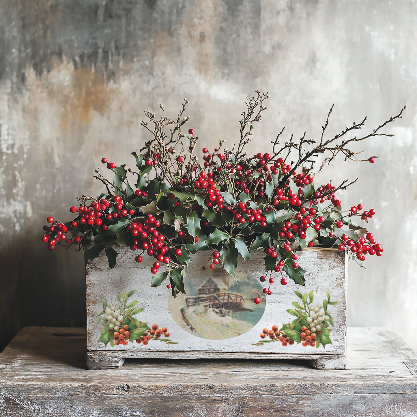 Christmas Joy IOD Transfer - Iron Orchid Designs