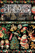 Load image into Gallery viewer, Kitschy Christmas IOD Transfer - Iron Orchid Designs