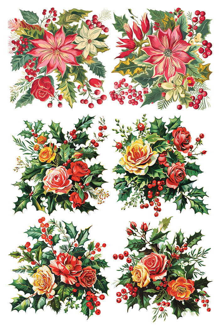 Kitschy Christmas IOD Transfer - Iron Orchid Designs
