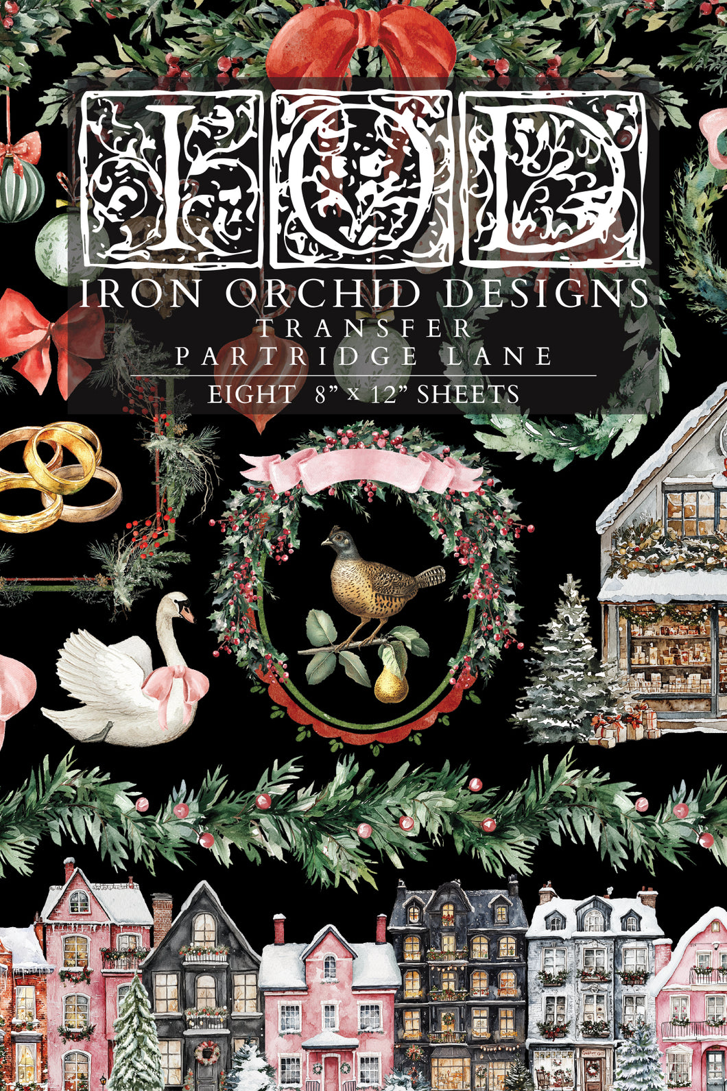 Partridge Lane IOD Transfer - Iron Orchid Designs