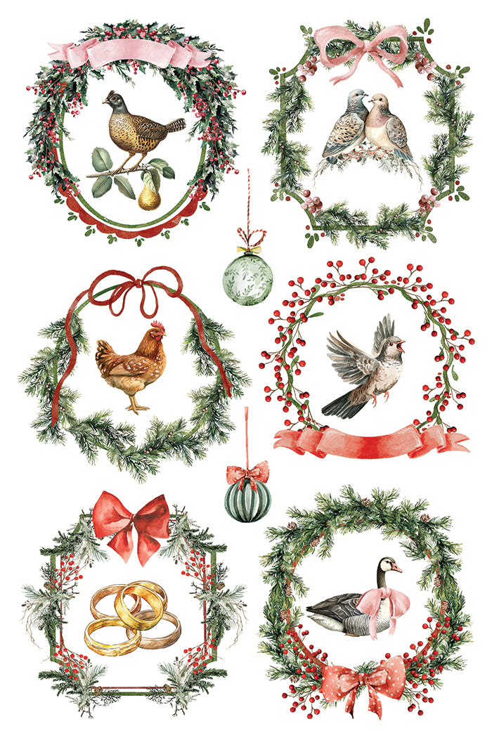 Partridge Lane IOD Transfer - Iron Orchid Designs