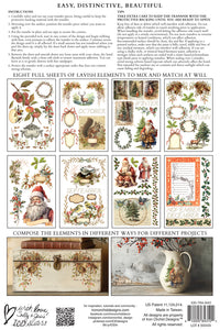 Santas Hollow IOD Transfer - Iron Orchid Designs
