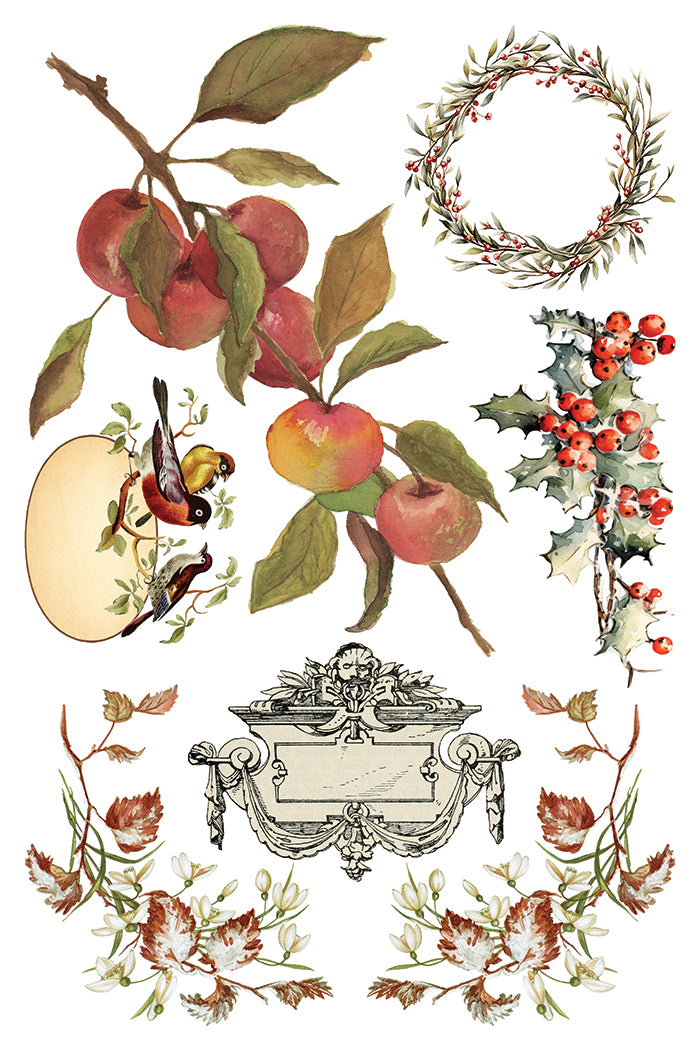 Santas Hollow IOD Transfer - Iron Orchid Designs