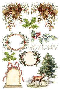 Santas Hollow IOD Transfer - Iron Orchid Designs