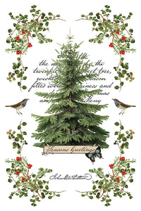 Winter Botanist IOD Transfer - Iron Orchid Designs