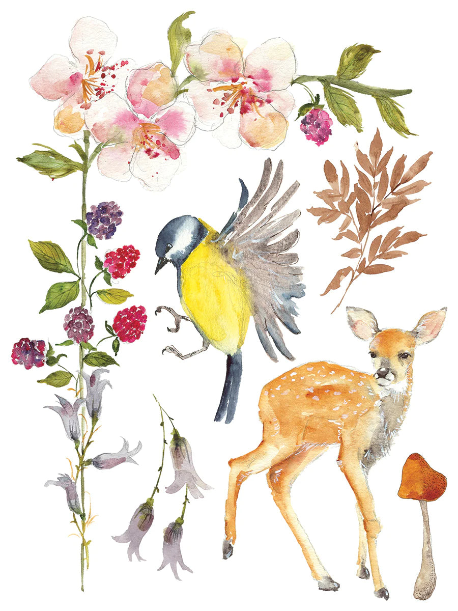 Whispering Willow IOD Transfer - Iron Orchid Designs