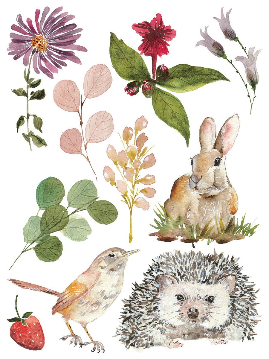 Whispering Willow IOD Transfer - Iron Orchid Designs