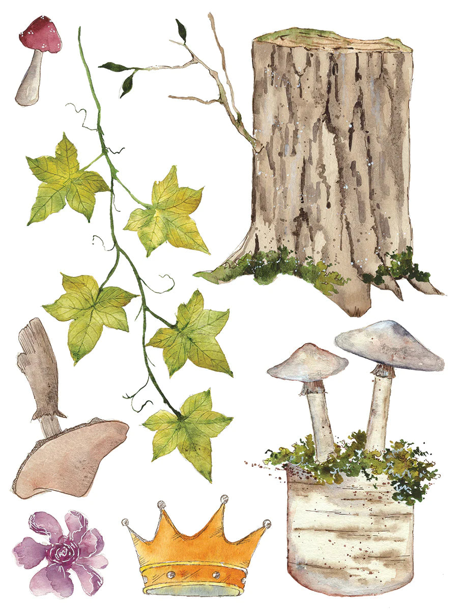 Whispering Willow IOD Transfer - Iron Orchid Designs