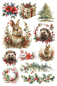 Yuletide IOD Transfer - Iron Orchid Designs