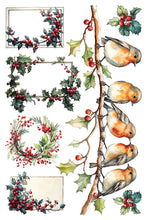Load image into Gallery viewer, Yuletide IOD Transfer - Iron Orchid Designs