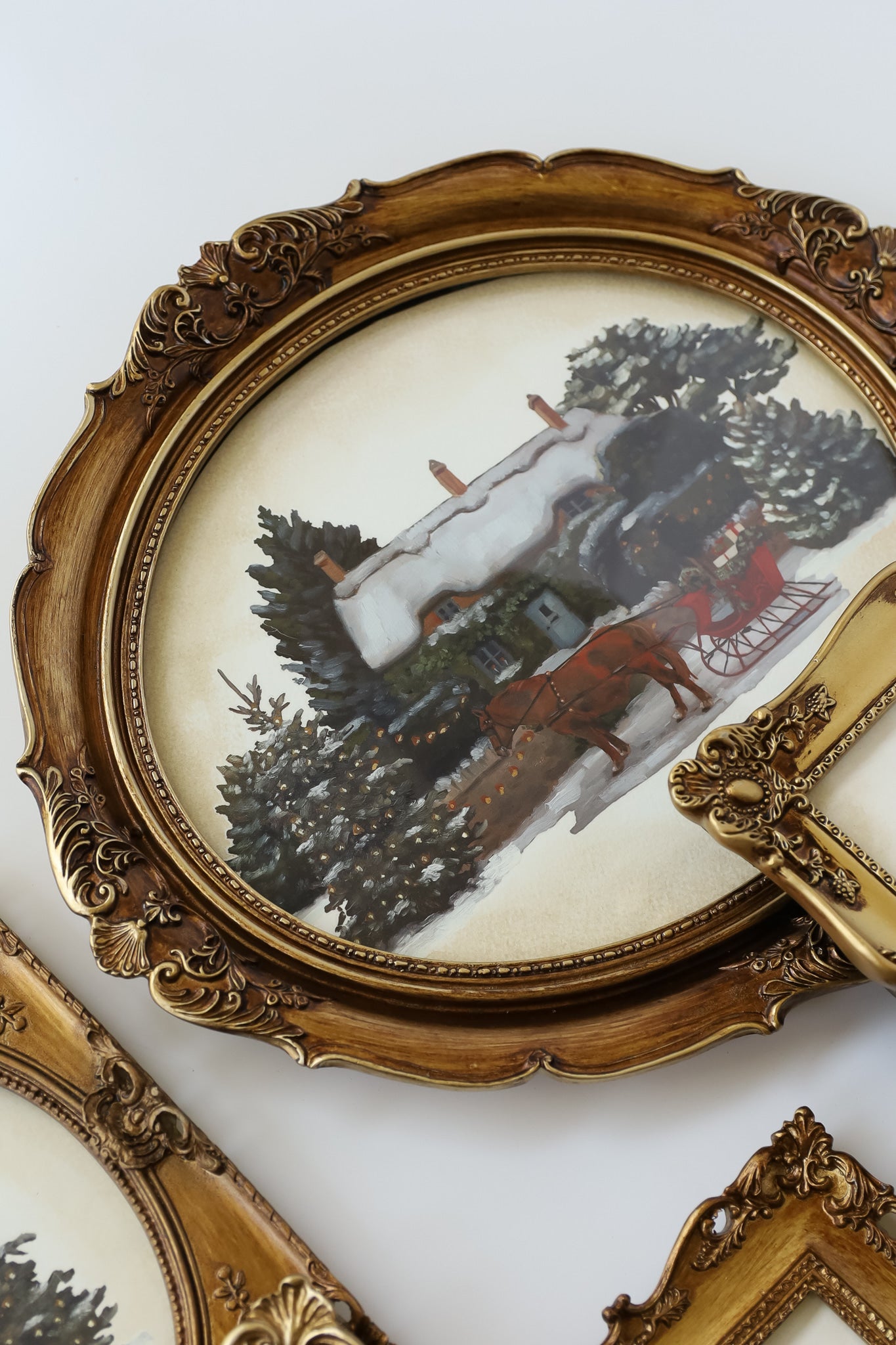 A Cotswold Christmas IOD Transfer - Iron Orchid Designs *LIMITED EDITION*