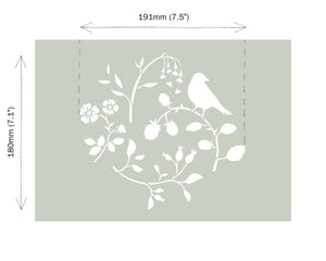 Countryside Birds Stencil - Annie Sloan