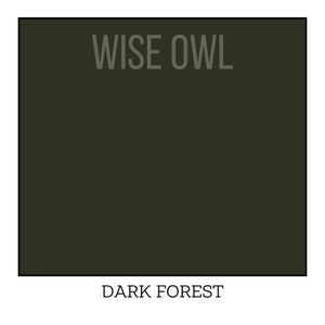 Dark Forest Green Furniture Paint - Dark Forest - Wise Owl One Hour Enamel