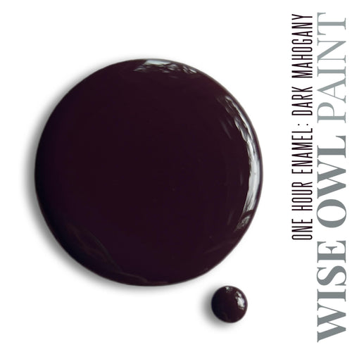 Dark Mahogany - Wise Owl One Hour Enamel Paint