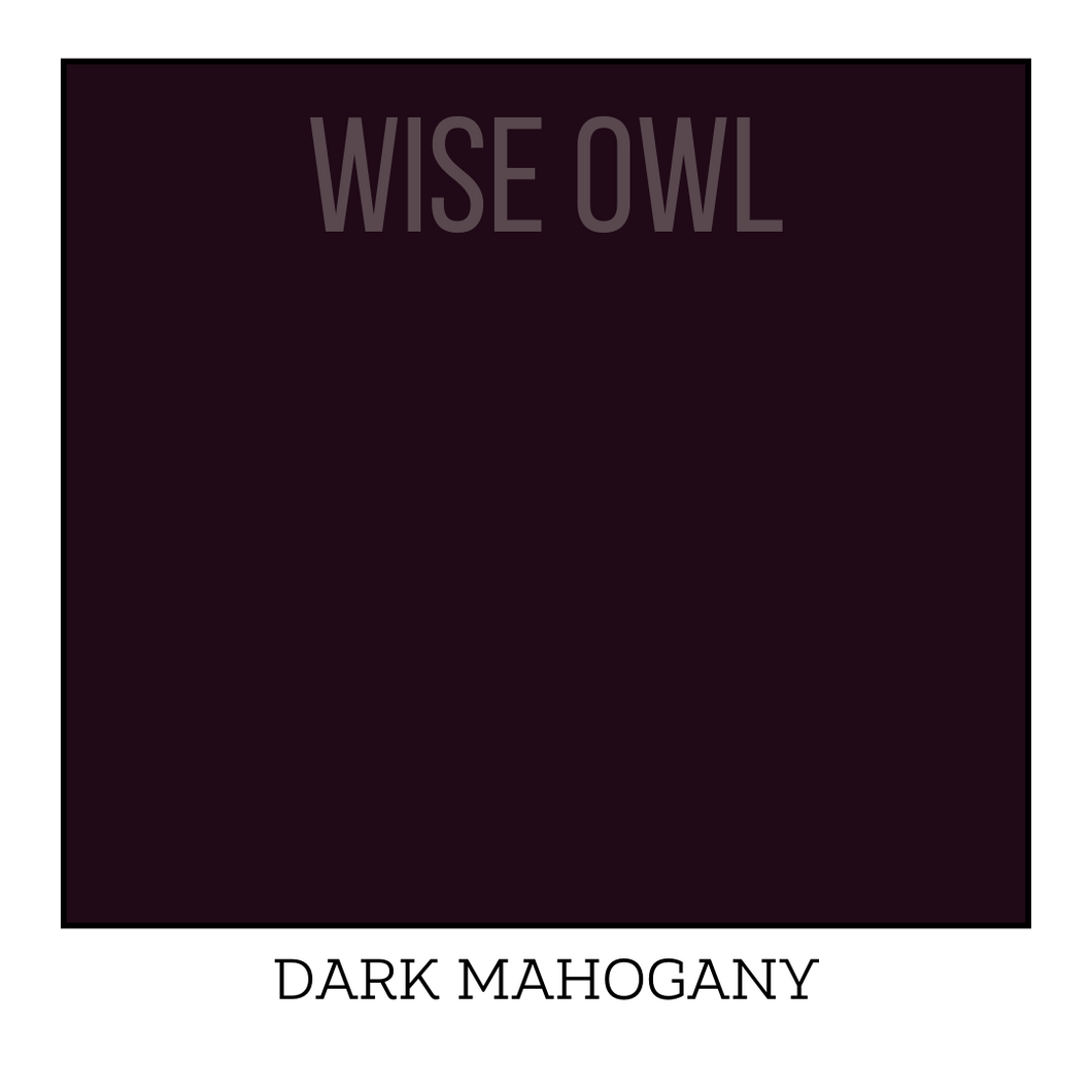 Aubergine Furniture Paint - Dark Mahogany - Wise Owl One Hour Enamel Paint
