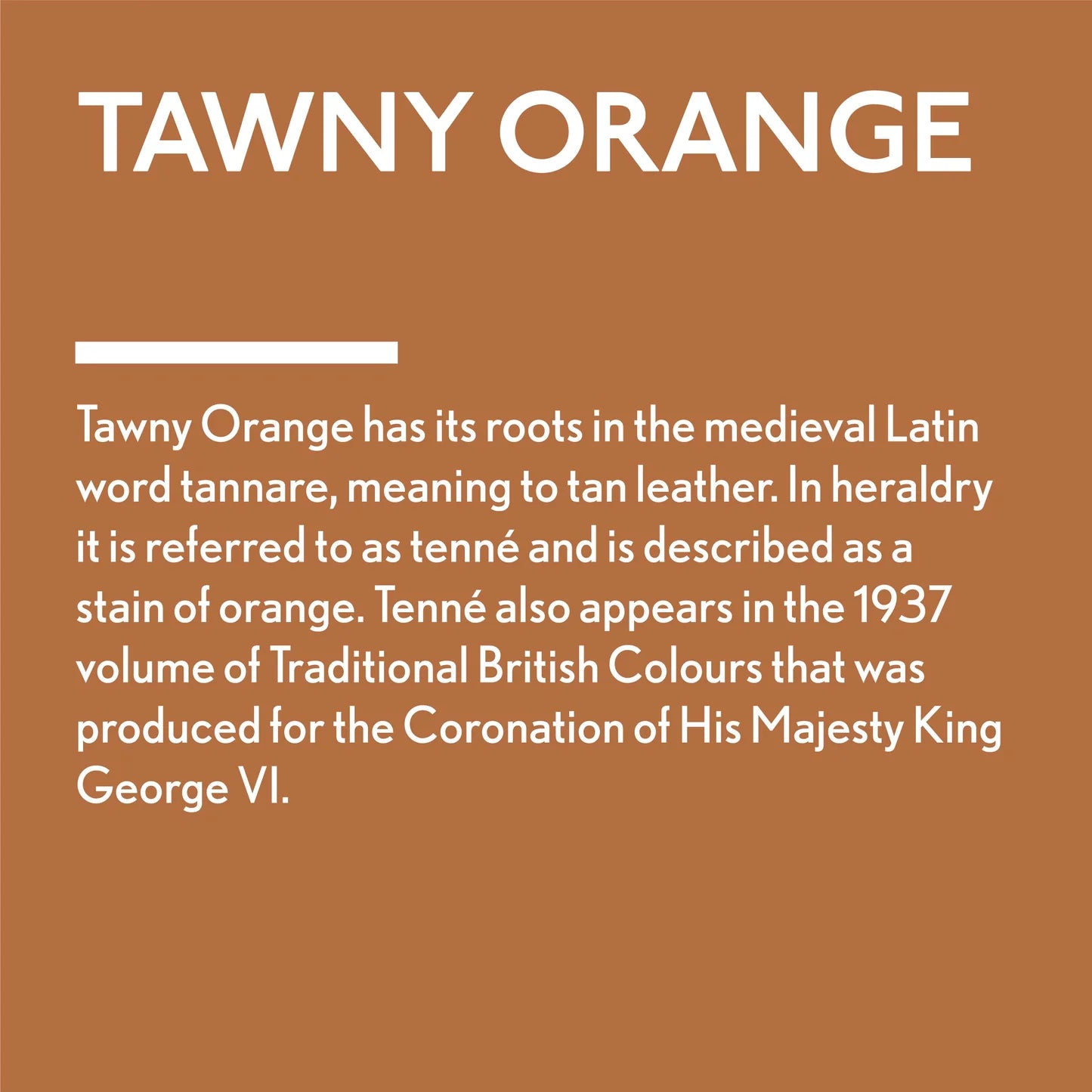 Tawny Orange - Jubilee Paint | Furniture & Craft Paint