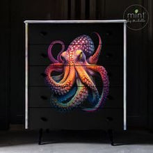 Load image into Gallery viewer, Octopus Decoupage Paper, MINT By Michelle Decoupage Papers for Furniture