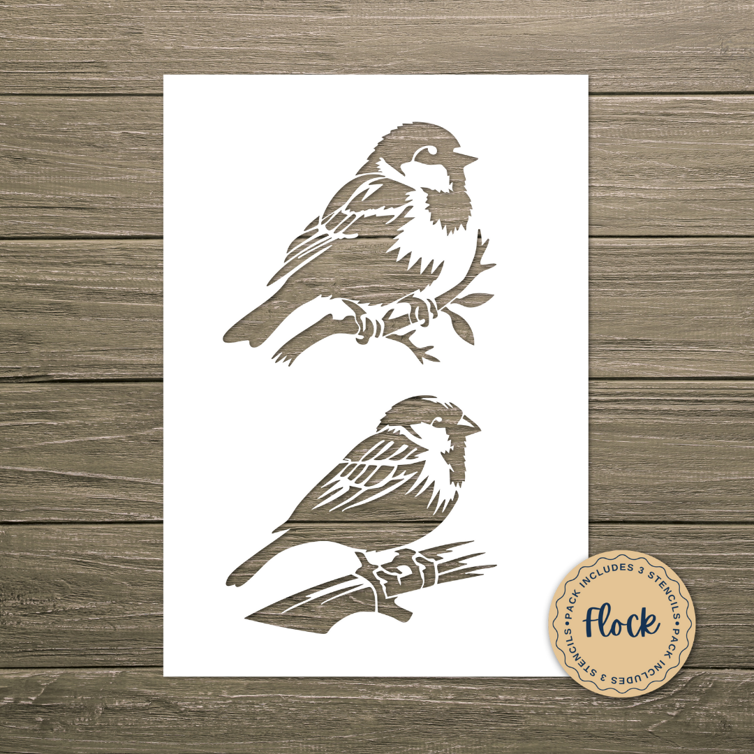 Flock Stencil | Made By Marley