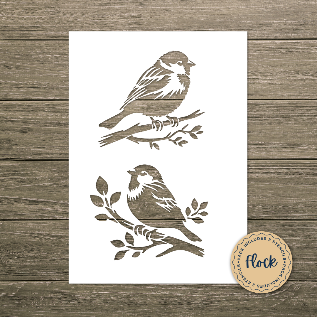 Flock Stencil | Made By Marley