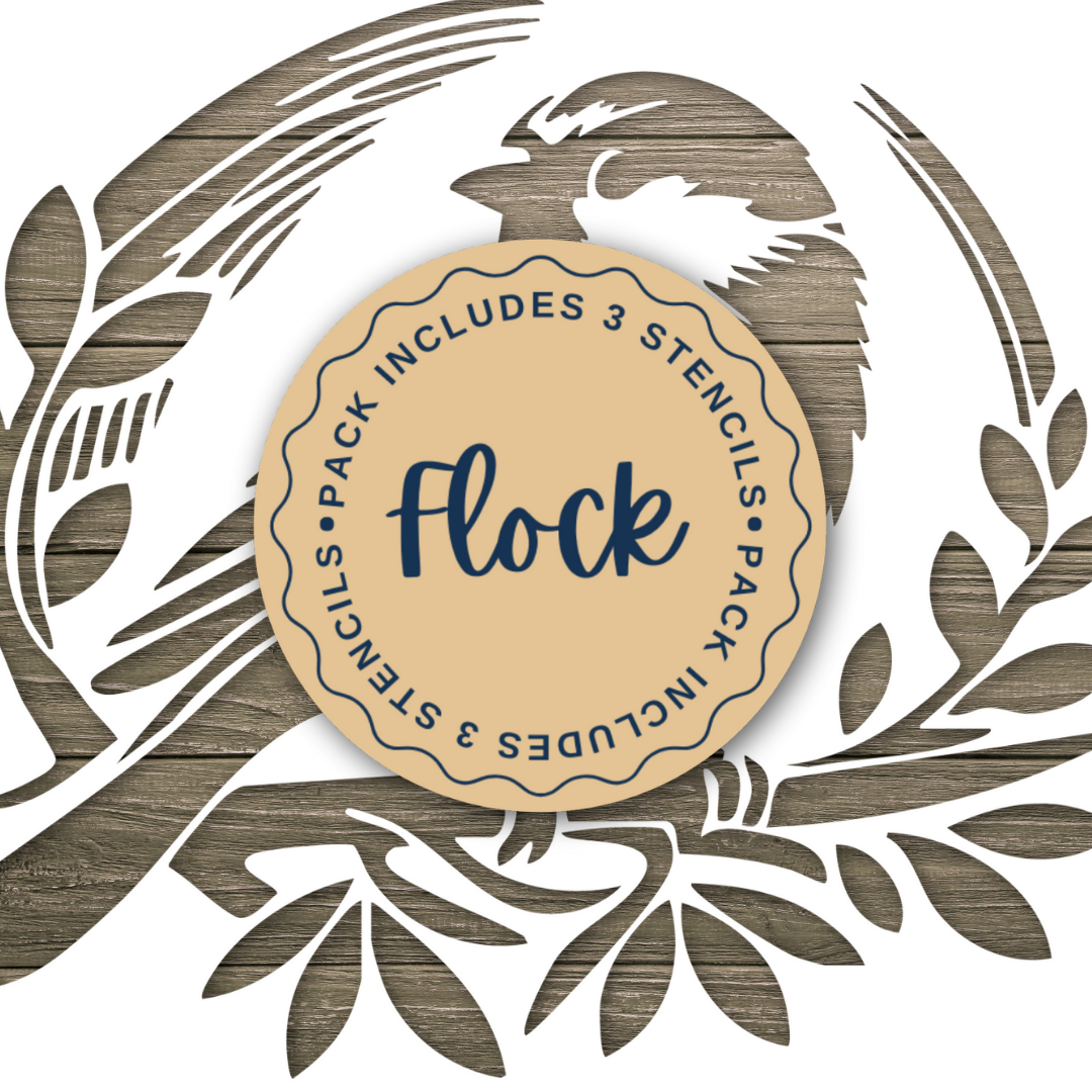 Flock Stencil | Made By Marley