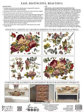 Load image into Gallery viewer, Floral Anthology IOD Transfer - Iron Orchid Designs 