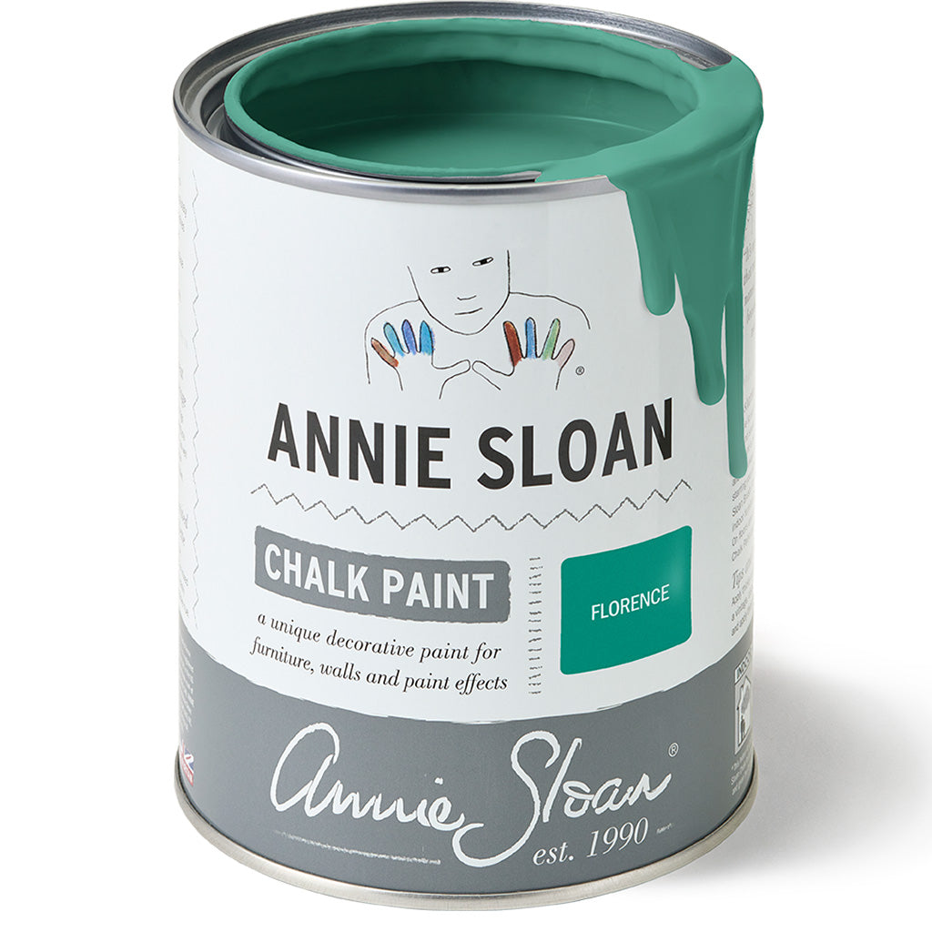 Teal Chalk Paint for Furniture - Florence Annie Sloan 