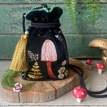 Load image into Gallery viewer, Black Pouch Bag - Forage by House of Disaster