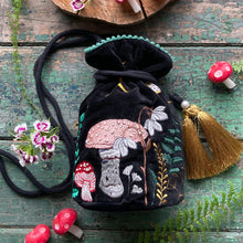 Load image into Gallery viewer, Black Pouch Bag - Forage by House of Disaster