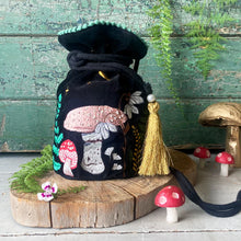Load image into Gallery viewer, Black Pouch Bag - Forage by House of Disaster