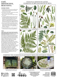 Fronds Botanical IOD Transfer - Iron Orchid Designs