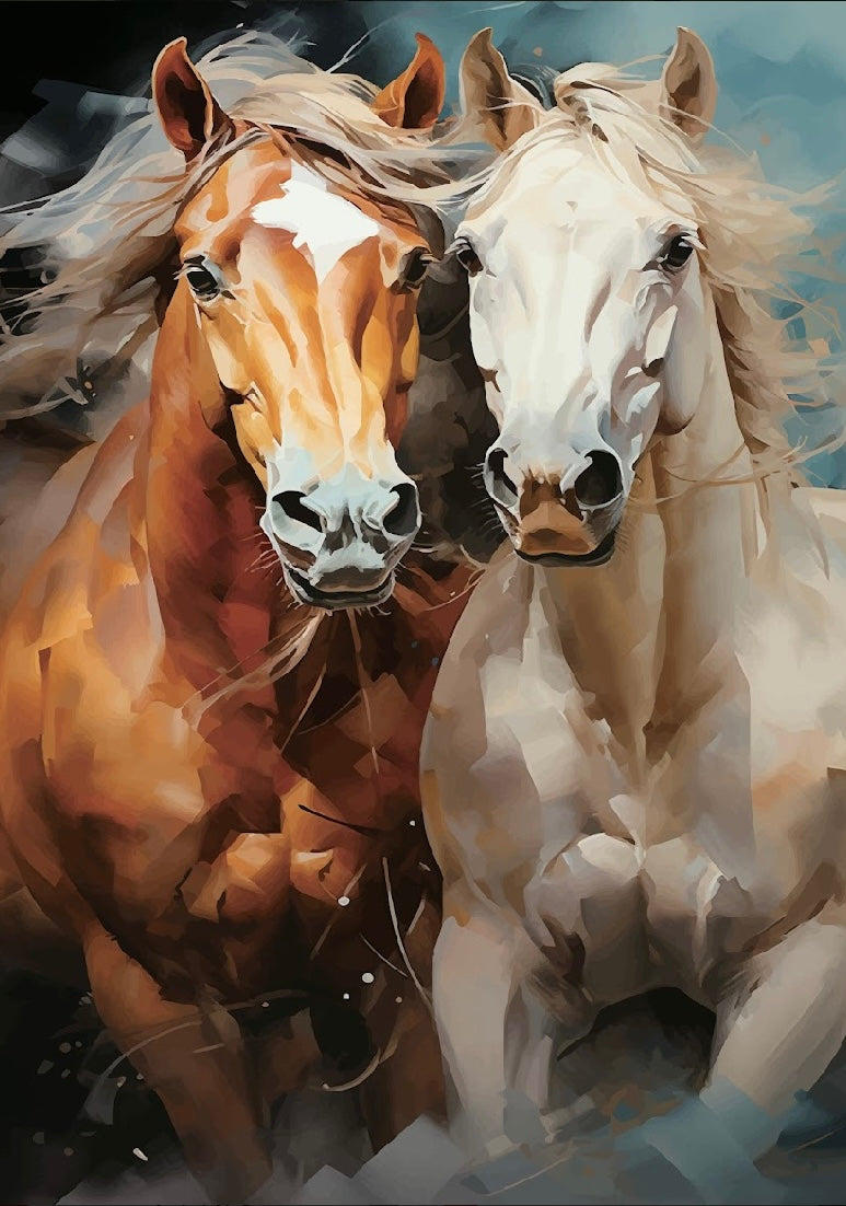Magestic Horses Decoupage Paper, MINT By Michelle Decoupage Papers for Furniture