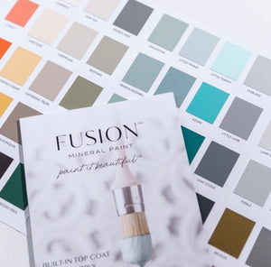 Fusion Mineral Paint Colour Chart
