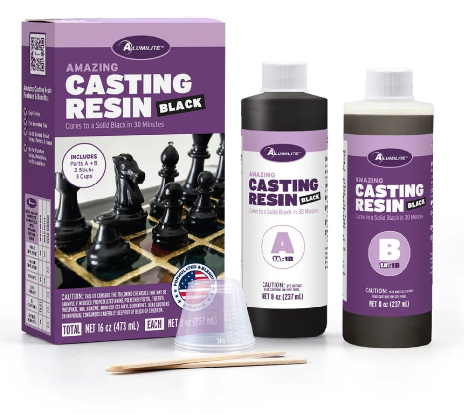 Alumilite Amazing Casting Resin BLACK 470ml