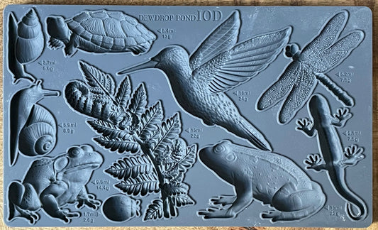 Dewdrop Pond Mould by IOD - Iron Orchid Designs