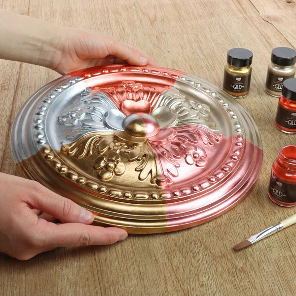 Rose Gold Acrylic Gilding Enamel Paint | GILD Guild Lane UK
