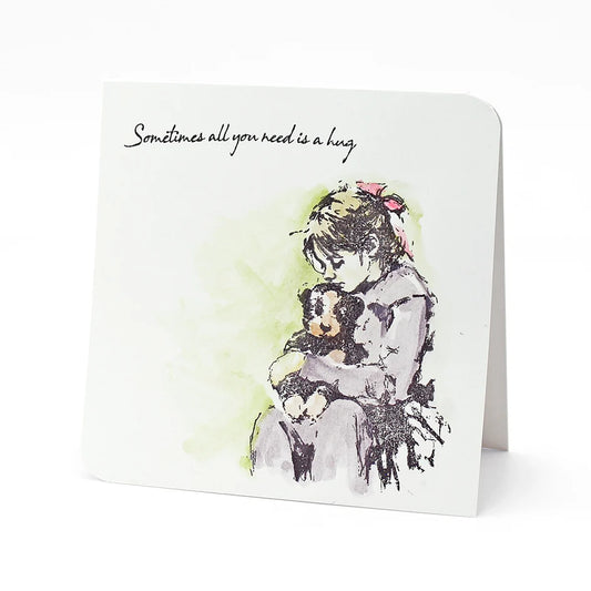 All You Need Is A Hug - Andy Skinner Rubber Stamp