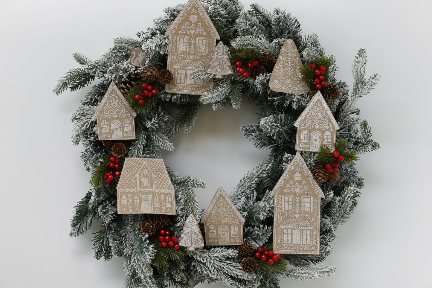 Gingerbread Lane Stamp | Iron Orchid Designs *LIMITED EDITION*
