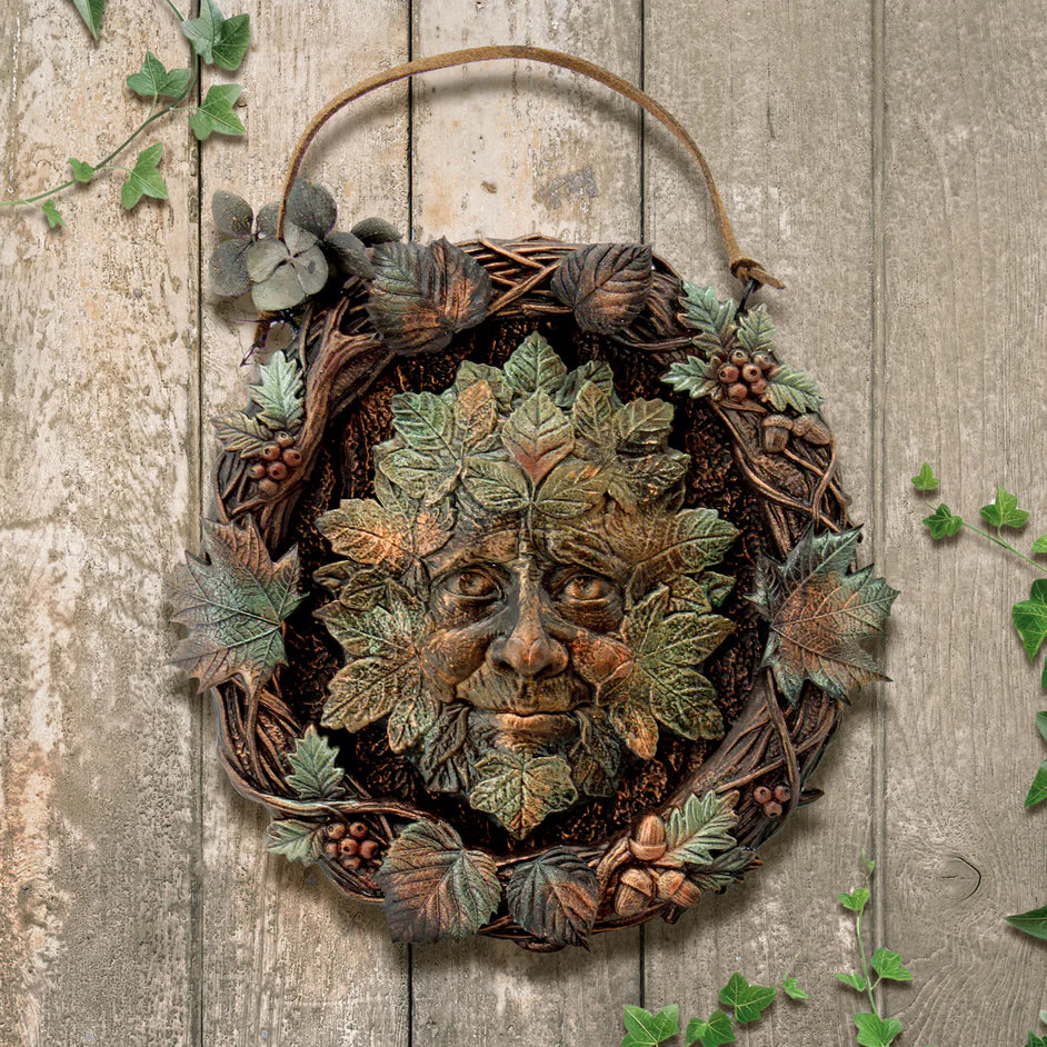 Forest Leaves Green Man Silicone Mould - Cosmic Shimmer