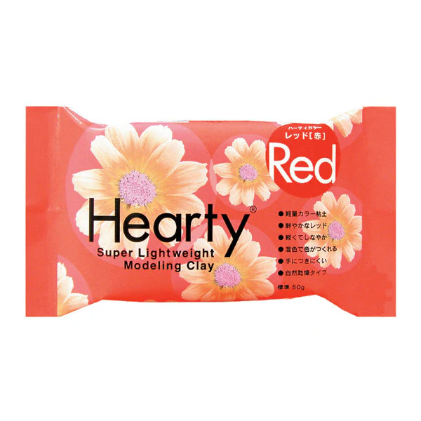 Red - Hearty Air Dry Modelling Clay