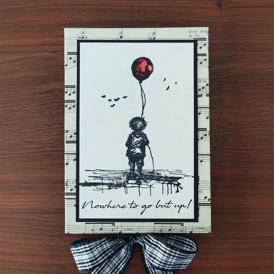 The Places We Will Go - Andy Skinner Rubber Stamp