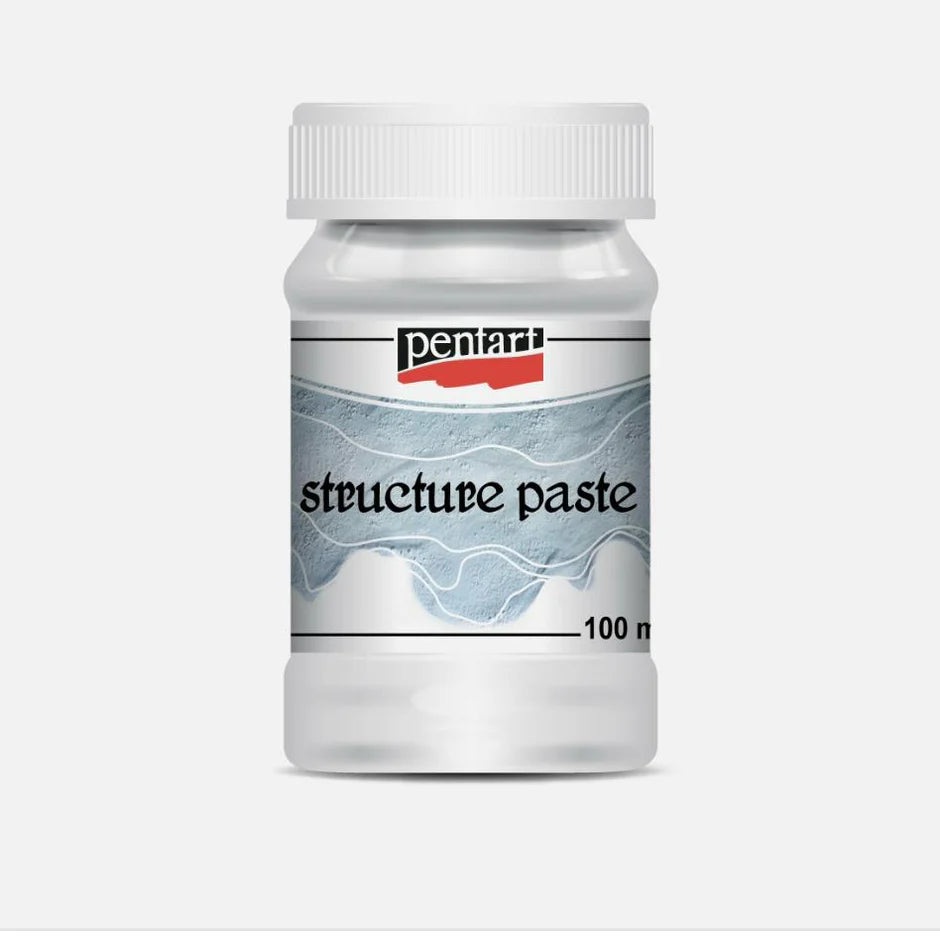 Pentart Structure Paste - White Textured Paste