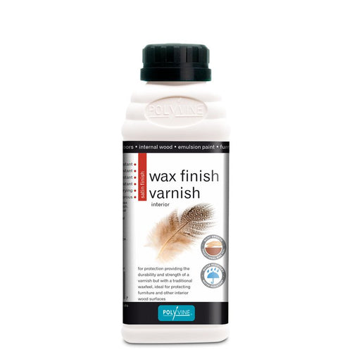 Polyvine Wax Finish Varnish - Satin