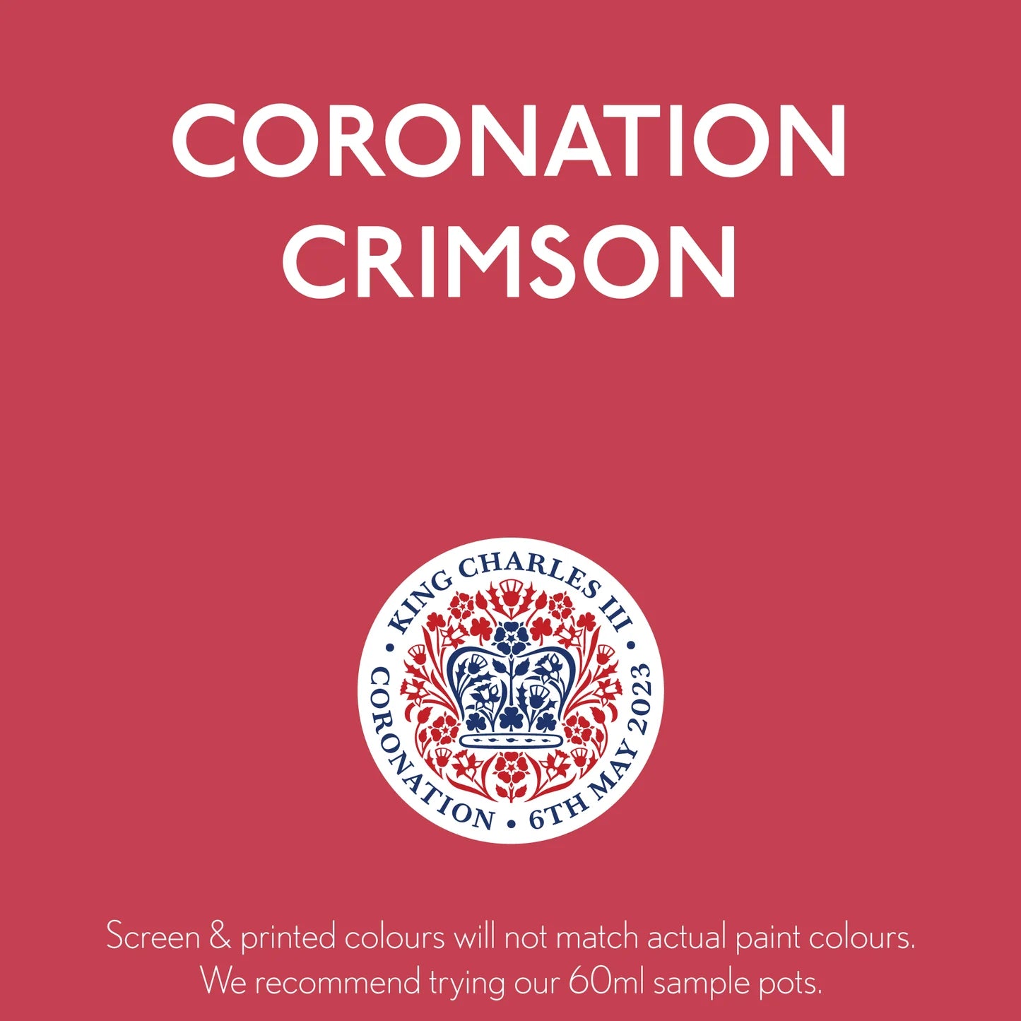 Coronation Crimson - Jubilee Paint | Furniture & Craft Paint