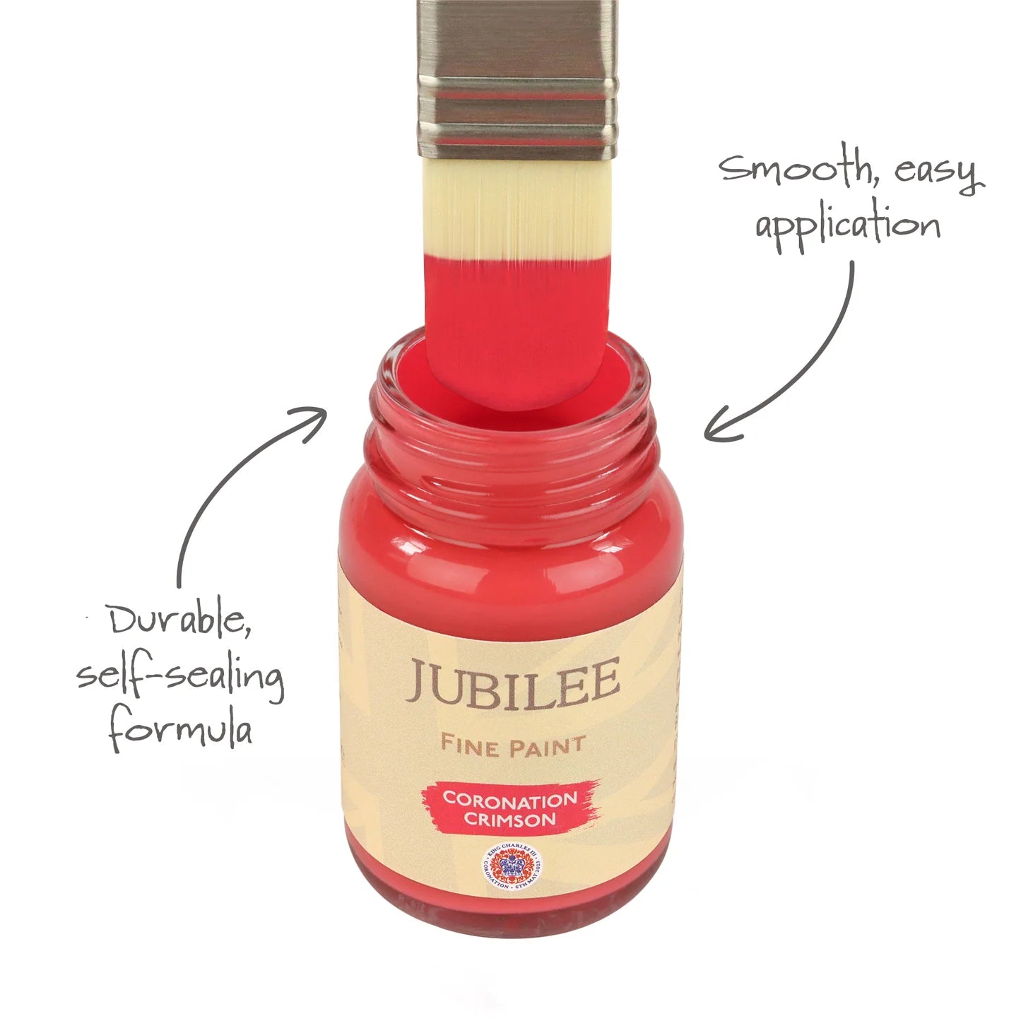 Coronation Crimson - Jubilee Paint | Furniture & Craft Paint