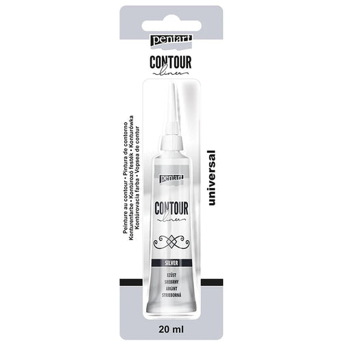 Silver - Contour Liner - Pentart